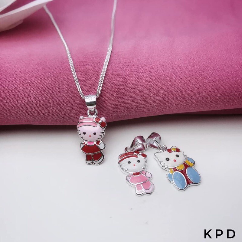 DÂY MẶT MÈO KITTY CHO BÉ GÁI- CHUẨN BẠC