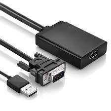 Cáp chuyển đổi VGA to HDMI + Audio UG-40213 chính hãng Ugreen