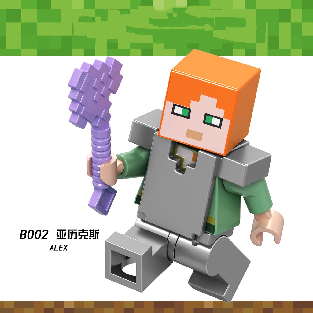 Đồ chơi lắp ráp mô hình ALEX LEGO Minecraft độc đáo chất lượng cao