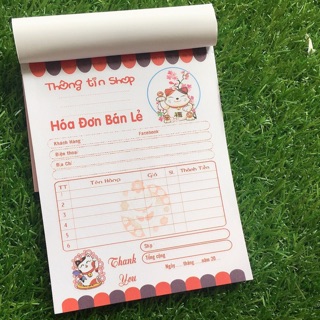 Hoá đơn mèo thần tài