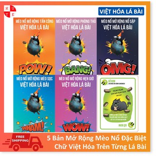 Combo 5 Bản Mèo Nổ Mở Rộng Việt Hóa Chuẩn Đẹp