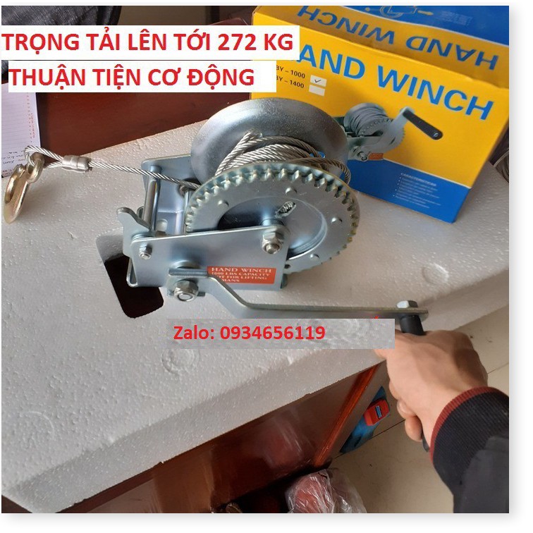 Tời quay tay 600 LBS