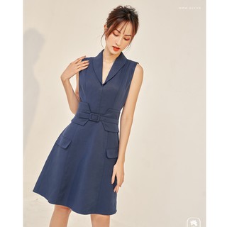 OLV - Đầm Midnight Blue Vest Dress