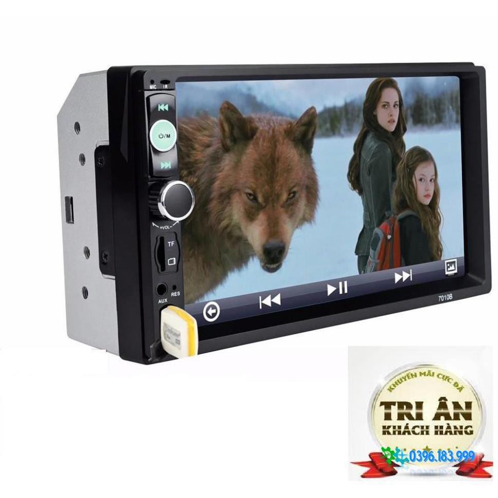 Màn hình ô tô 7 inch 7010B Xe hơi stereo MP5 Player FM Radio USB-TF-Android IOS Link TẶNG MẶT DƯỠNG