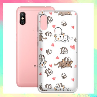 [FREESHIP ĐƠN 50K] Ốp lưng Xiaomi Mi A2 Lite/Redmi 6 pro in hình gấu trúc chibi cute - 01132 Silicone Dẻo