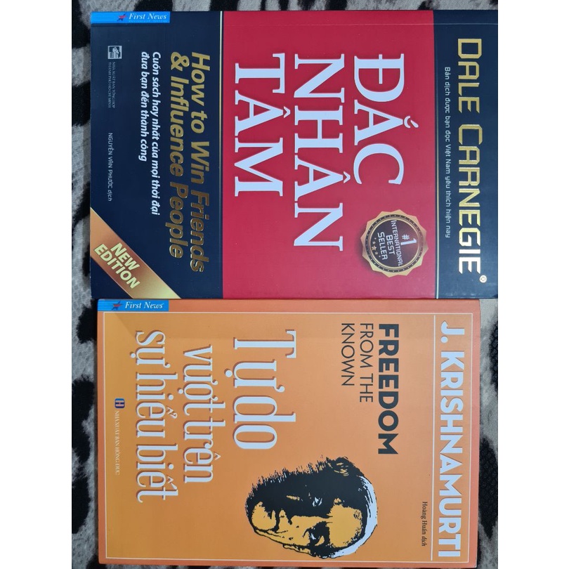 Sách First News - Combo Tự Do Vượt Trên Sự Hiểu Biết + Đắc Nhân Tâm (Tặng Kèm Bookmark)