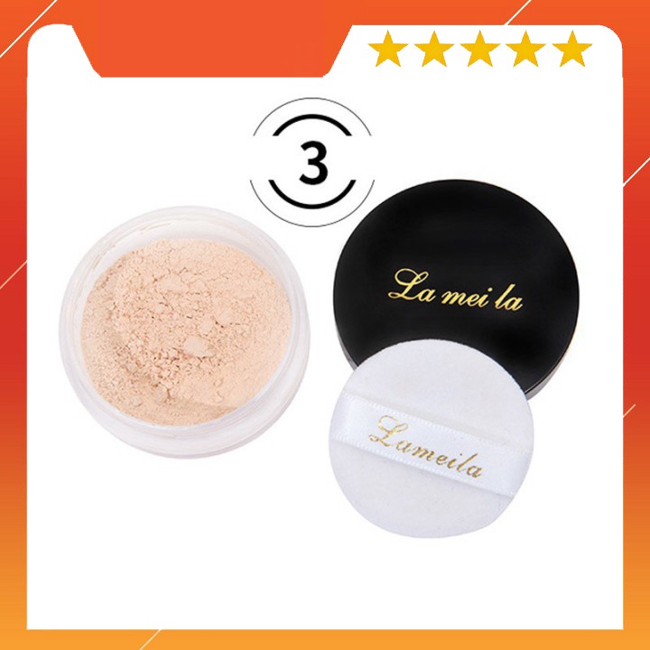 Phấn Phủ Dạng Bột Kiềm Dầu 💕Freeship💕Phấn Phủ Lameila PPL23 , Màu Tự Nhiên, Kiểm Soát Dầu Tối Ưu, Siêu Tiết Kiệm | BigBuy360 - bigbuy360.vn