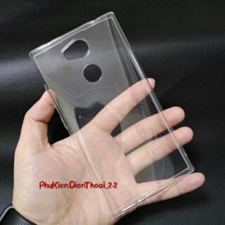 Ốp lưng dẻo trong suốt Sony Xperia L2 - Hàng loại 1