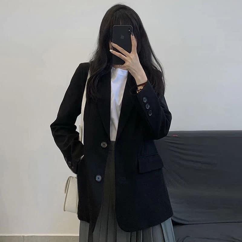 Áo blazer 3 cúc tay