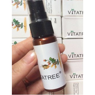 Xịt keo ong Vitatree trị viêm họng 25ml