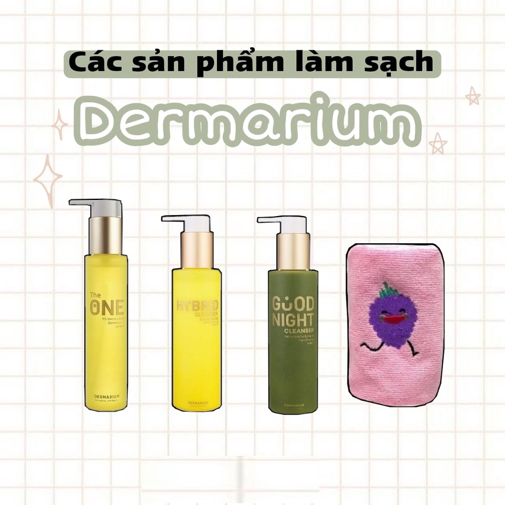 DERMARIUM THE ONE OIL CLEANSER 100ml Dầu Tẩy Trang Sạch Sâu -Tiệm Cô Chi PY