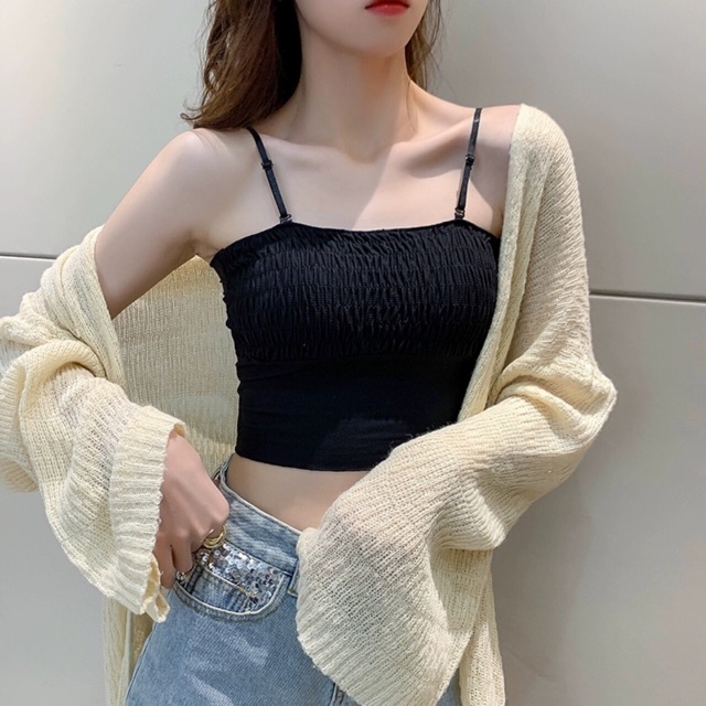 Áo bra hai dây bo chun siêu xinh