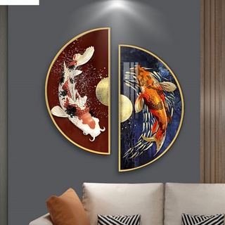 [8 Mẫu] Tranh Pha lê Tròn, Bán nguyệt cao cấp, hiện đại xu hướng Decor 2021 Part-2