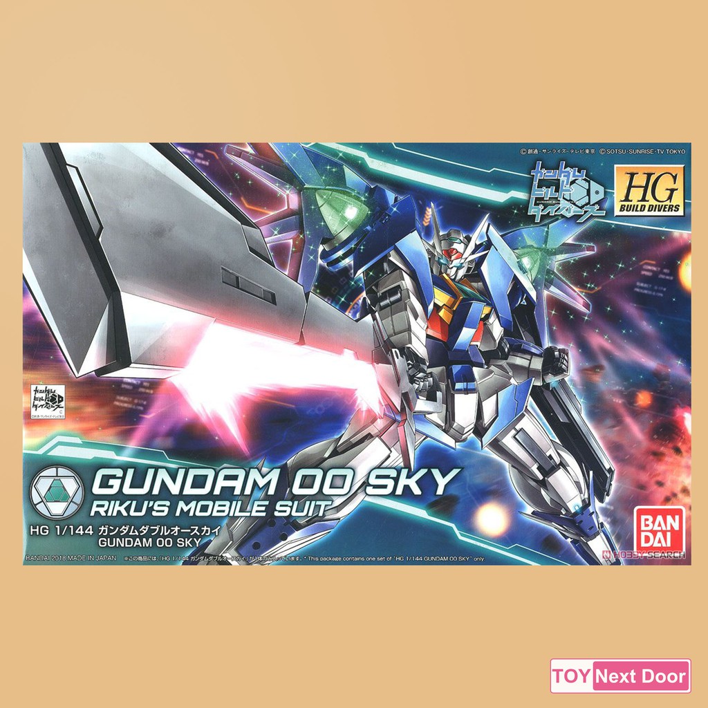 [Bandai] HG 1 / 144 Gundam 00 Sky OO * Hộp không đẹp.