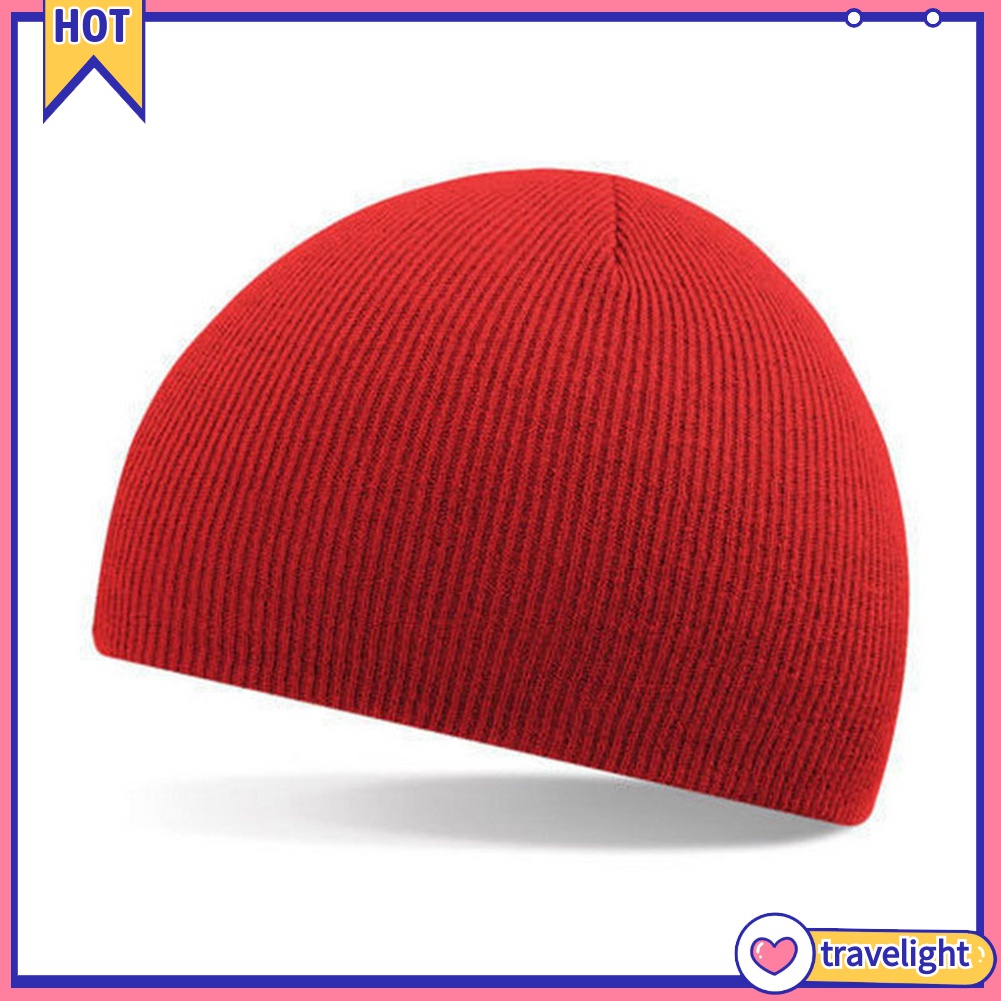Mũ beanie màu sắc đơn giản cho nam và nữ