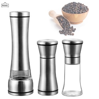 Lọ xay tiêu nắp vỏ inox sang đẹp, dụng cụ xay hạt tiêu