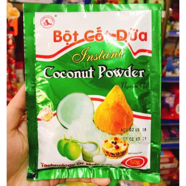 BỘT CỐT DỪA MINA GÓI 50G