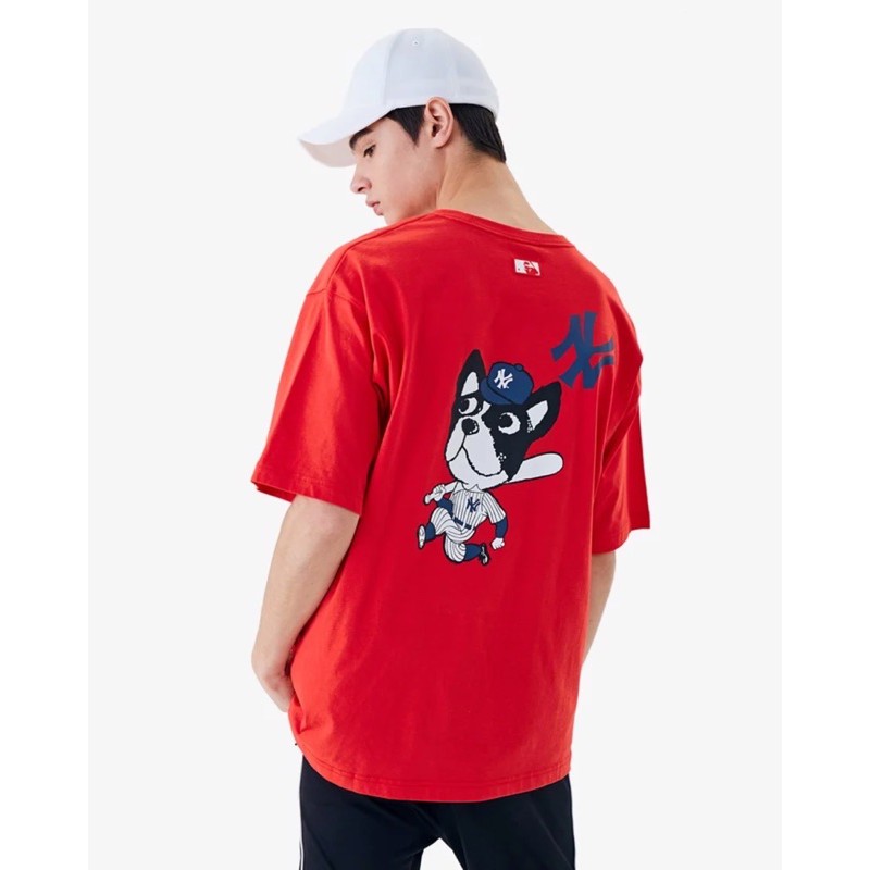 Áo thun cổ tròn in hình nổi Bulldog xuất Hàn -  P:B