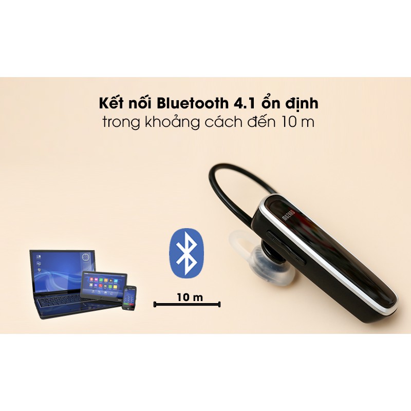 Tai nghe Bluetooth Mozard LE003 Đen