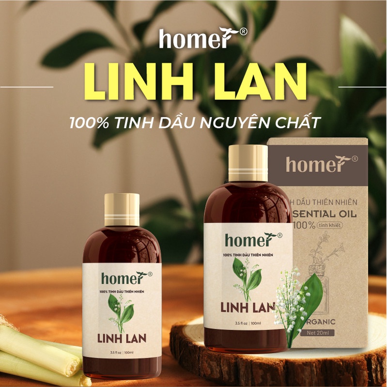 Tinh dầu Linh Lan Homer 500ML/ 1L - lily of the valley Essential Oil  - đạt chuẩn chất lượng kiểm định