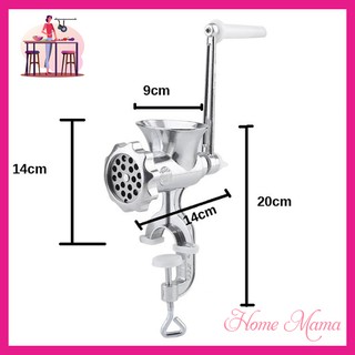 Cối xay thịt bằng tay khim loại nhôm dạng đứng tiện lợi - MM250