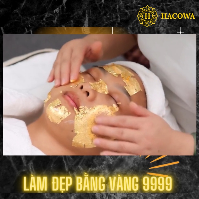 Lá vàng 9999 khổ 9.33 cm trang trí trong ngành thực phẩm, làm đẹp spa