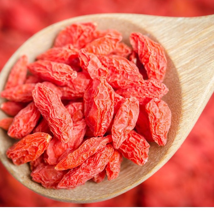 Kỷ tử Ninh Hạ hạt to ngọt - túi 100g / 500gr - nguyên liệu pha trà, nấu chè dưỡng nhan - Bếp Chè Thái