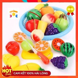 Rổ Đồ Chơi Cắt Trái Cây Cho Bé