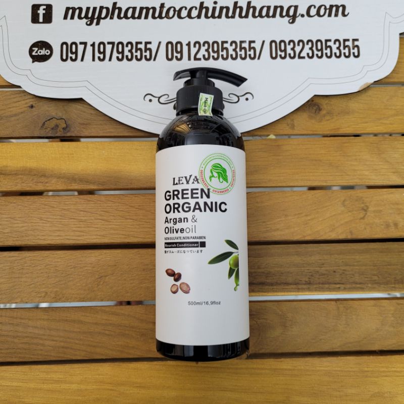 LẺ DẦU GỘI HOẶC DẦU XẢ GREEN ORGANIC HƯƠNG OLIU 500ML - 1000ML