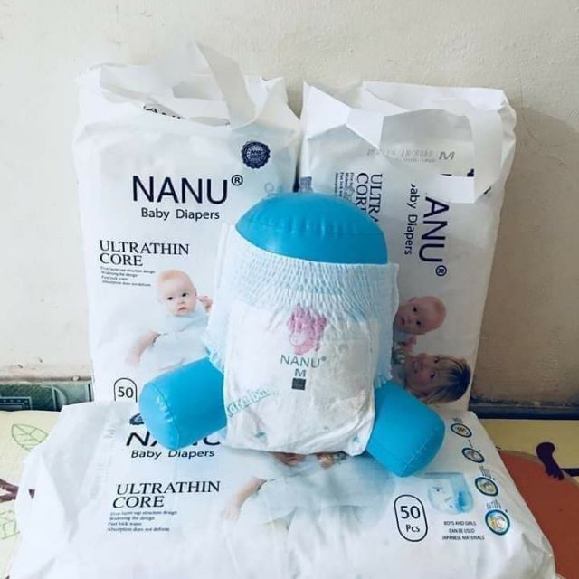 Bỉm quần Nanu M/100, L/100, Xl/ 100, XXL/100