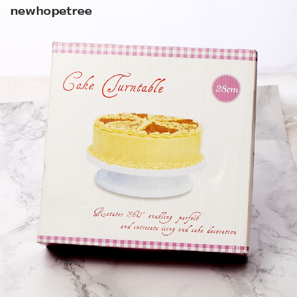 Bàn Xoay Tròn Làm Bánh Kem Trang Trí Chống Trượt Tiện Dụng
