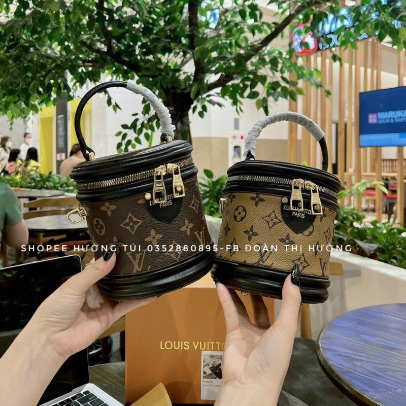 Túi cốp trụ Lệ Vi sale xả kho chất đẹp size 20 không hộp