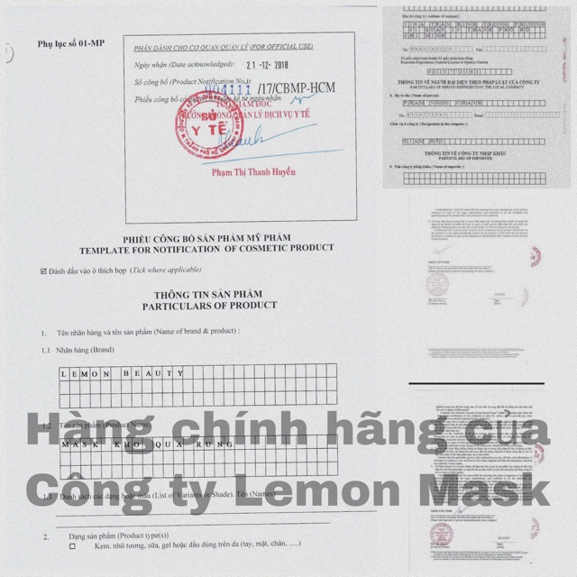 [Mua 1 tặng 4]LEMON MASK-BỘT KHỔ QUA RỪNG VÀ TẢO BIỂN HANDMADE | Thế Giới Skin Care