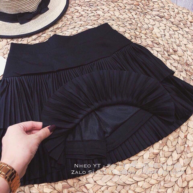 Chân váy xếp li 2 tầng | BigBuy360 - bigbuy360.vn