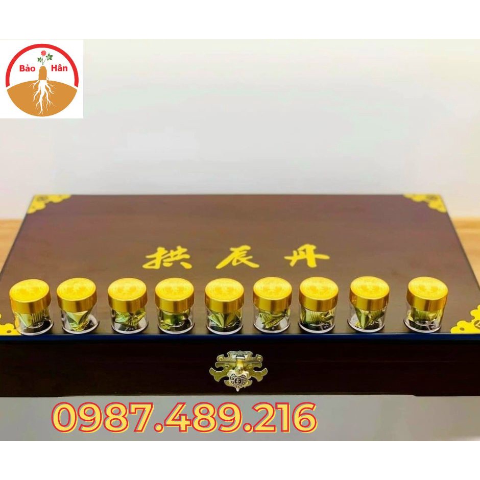 [ HÀNG MỚI VỀ] An Cung Ngưu Hoàng 50 Viên Hộp Gỗ Hàn Quốc