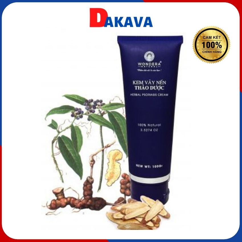 Kem bôi vảy nến, kem bôi á sừng, kem bôi nấm ngứa chàm sữa, nấm móng tay chân thảo dược wondera KVN0