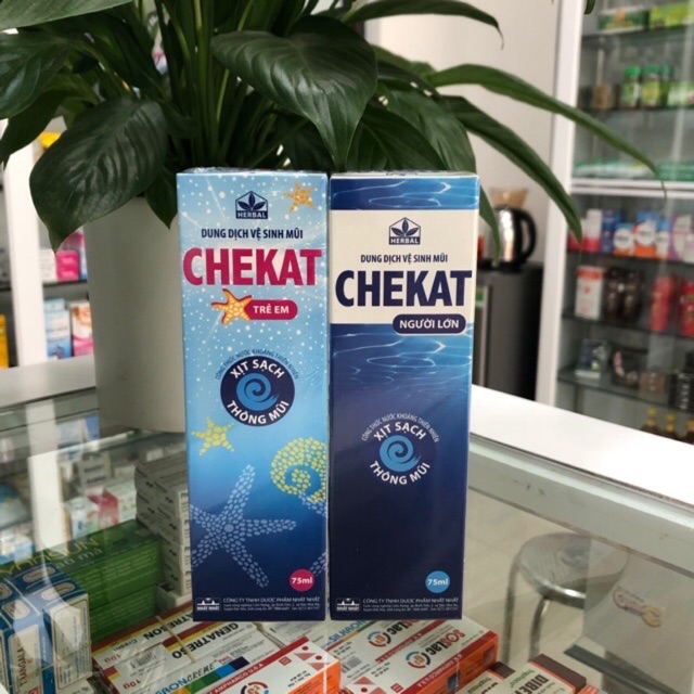 Dung Dịch Vệ Sinh Mũi Chekat