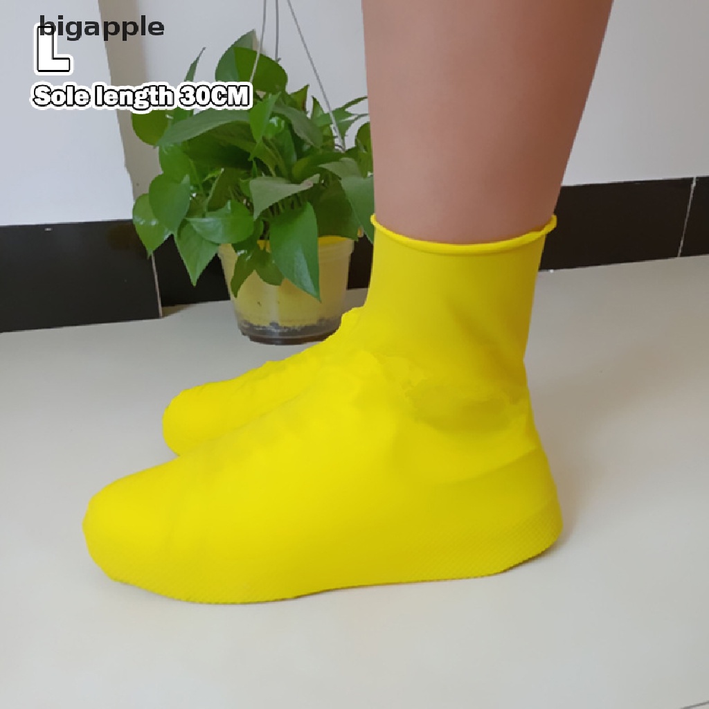 Vỏ Bọc Giày Đi Mưa Bằng Silicone Chống Nước Chống Trượt Tiện Dụng