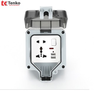 Mặt chống nước ổ cắm điện Tenko TK-IP66
