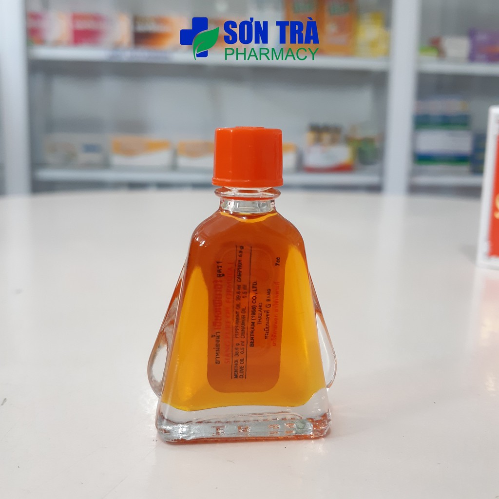 Dầu Gió Thái Siang Pure Oil Nước Vàng chai nhỏ 3cc