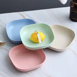 SET 8 DĨA NHỰA LÚA MẠCH CAO CẤP