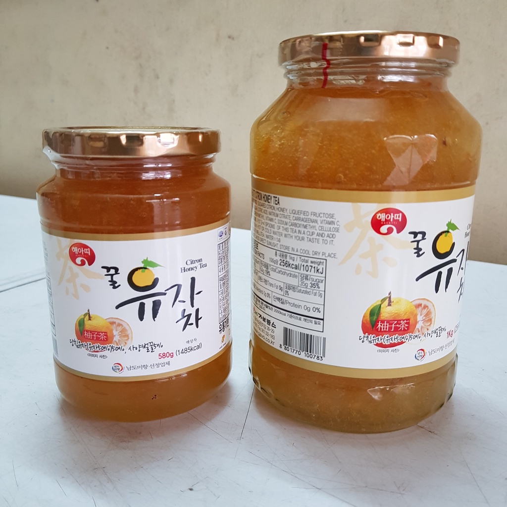 Mật Ong Chanh Hàn Quốc/ Mật Ong Chanh Đào 1kg - Chuẩn Ngon