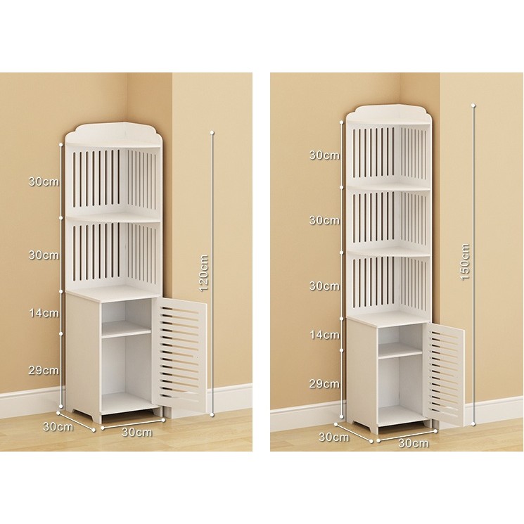 [ RẺ VÔ ĐỊCH] Tủ Góc Nhà Xinh 3 Tầng chống nước IG124 | BigBuy360 - bigbuy360.vn