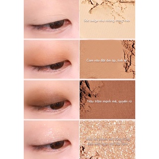 Phấn mắt 4 ô Silkygirl Bloom Shadow Quad Cocoshop