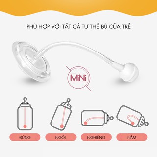 Set Dây ăn sữa và cọ rửa dây cho Bình Pigeon cổ rộng