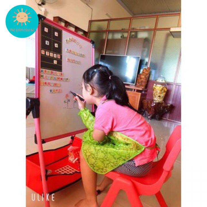 Bảng Vẽ  mặt có từ tính, xóa dễ dàng không bám bụi - Bảng vẽ trẻ em bảng vẽ giáo dục