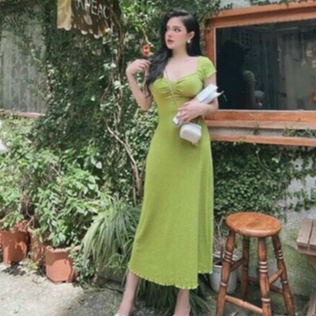 Đầm body dáng dài cực tôn dáng cho nữ đi chơi dạo phố