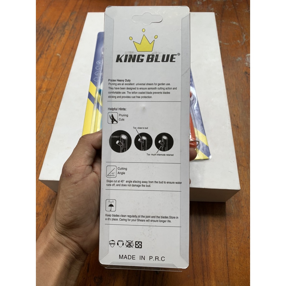 Kéo tỉa cây , kéo cắt cành thương hiệu King Blue