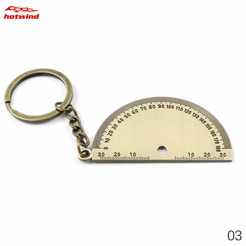 Móc khóa hình thước cặp vernier mini bằng kim loại