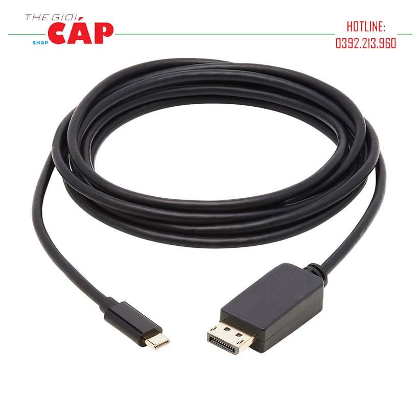Cáp Chuyển Đổi Type-C sang Displayport Dài 1.8M